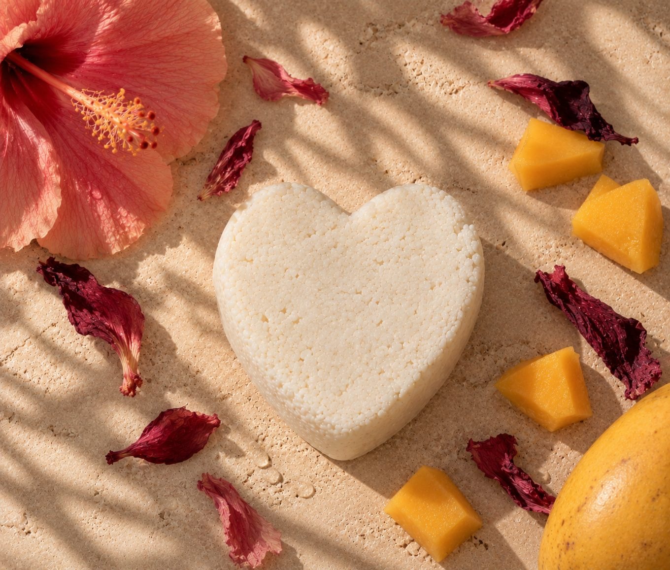 Shampoo sólido Hibiscus & Mango